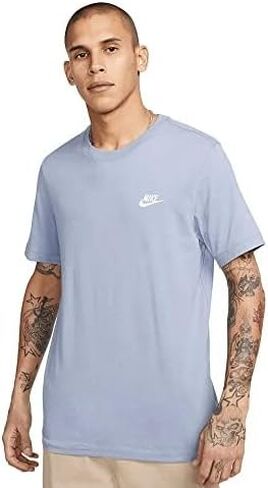 Nike Men's Sportswear Club T-Shirt (as1, Alpha, m, Regular, Regular, Earth) in Saudi Arabia