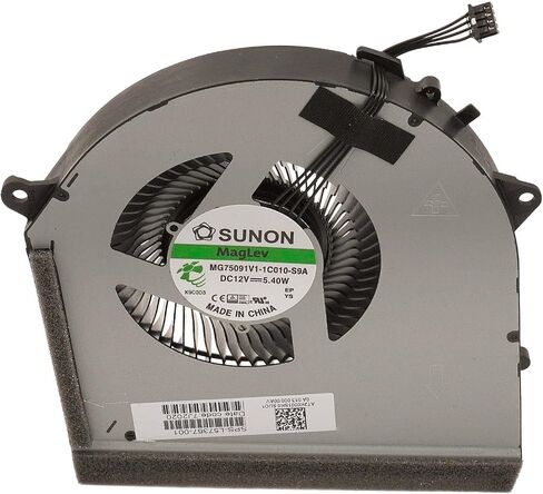 استبدال مروحة تبريد الكمبيوتر المحمول GPU لـ MG75091V1-1C010-S9A مناسب لـ HP Omen GTX1660 17-CB TPN-C144 17-CB0063TX 17-CB1005TX 17-CB0066TX in Saudi Arabia