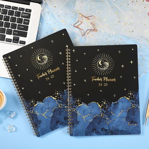 Teacher Planner 2024-2025 - Academic Planner from July 2024 - June 2025, 8'' x 10'', Lesson Plan Book, Weekly & Monthly Lesson Planner with Quotes in Saudi Arabia