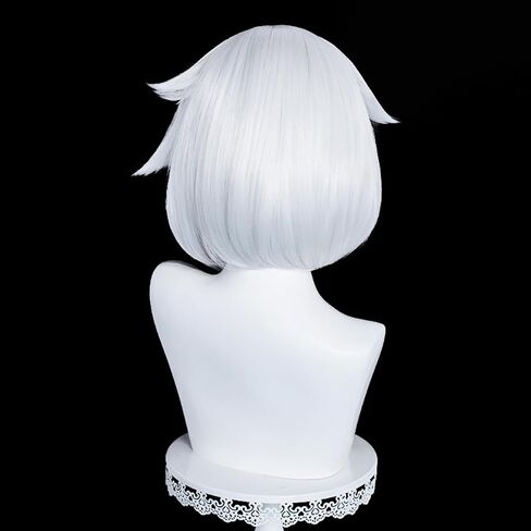 Genshin Impact Mondstadt Witch Astrologist Mona Megistus COS wig Purple hair Double ponytail women's cosplay wig Halloween,Christmas,Comic Con,You Tube Cross dressing used Attached wig cap in Saudi Arabia