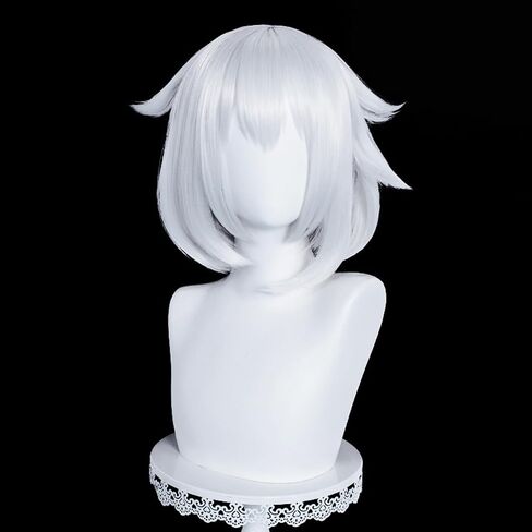 Genshin Impact Mondstadt Witch Astrologist Mona Megistus COS wig Purple hair Double ponytail women's cosplay wig Halloween,Christmas,Comic Con,You Tube Cross dressing used Attached wig cap in Saudi Arabia