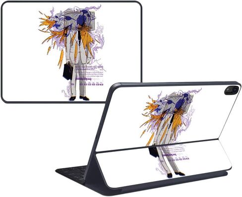 MightySkins Skin Compatible with Apple iPad Pro Smart Keyboard 11" (2018) - Use Your Brain - Protective, Durable, and Unique Vinyl Decal wrap Cover - Easy to Apply, Remove - Made in The USA in Kuwait