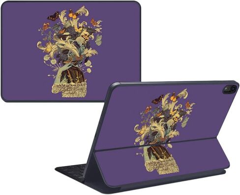 MightySkins Skin Compatible with Apple iPad Pro Smart Keyboard 11" (2018) - Use Your Brain - Protective, Durable, and Unique Vinyl Decal wrap Cover - Easy to Apply, Remove - Made in The USA in Kuwait