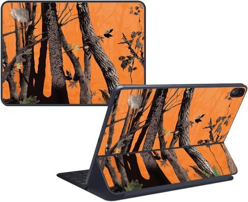 غلاف MightySkins متوافق مع لوحة المفاتيح الذكية Apple iPad Pro 11 بوصة (2018) - نمط الغزلان - غطاء ملتف من الفينيل واقٍ ومتين وفريد ​​من نوعه - سهل التطبيق وتغيير الأنماط - صنع في الولايات المتحدة الأمريكية in Saudi Arabia
