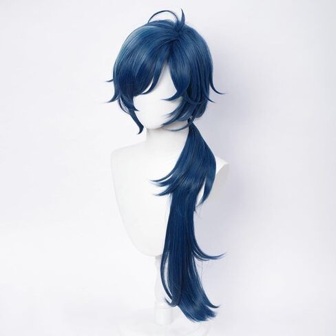 Meguru COS Genshin Impact Mondstadt Fischl wig Golden hair Double ponytail women's cosplay wig Halloween,Christmas,Comic Con,You Tube Cross dressing used Attached wig cap in Saudi Arabia