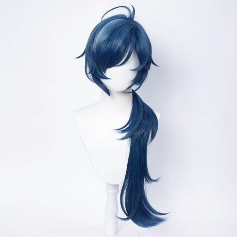 Meguru COS Genshin Impact Mondstadt Fischl wig Golden hair Double ponytail women's cosplay wig Halloween,Christmas,Comic Con,You Tube Cross dressing used Attached wig cap in Saudi Arabia