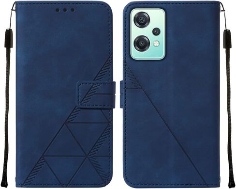 OnePlus Nord CE 2 Lite 5G Case,PU Leather Wallet Case,Credit Cards Holder Kickstand Shockproof Flip Magnetic Protection Men Women Lady Phone Case for OnePlus Nord CE 2 Lite 5G Blue YBS in Kuwait