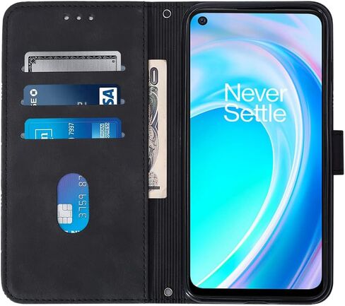 OnePlus Nord CE 2 Lite 5G Case,PU Leather Wallet Case,Credit Cards Holder Kickstand Shockproof Flip Magnetic Protection Men Women Lady Phone Case for OnePlus Nord CE 2 Lite 5G Blue YBS in Kuwait