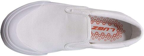 حذاء رياضي نسائي من Lugz Clipper Protege Classic سهل الارتداء، أبيض - 10 M US in Kuwait