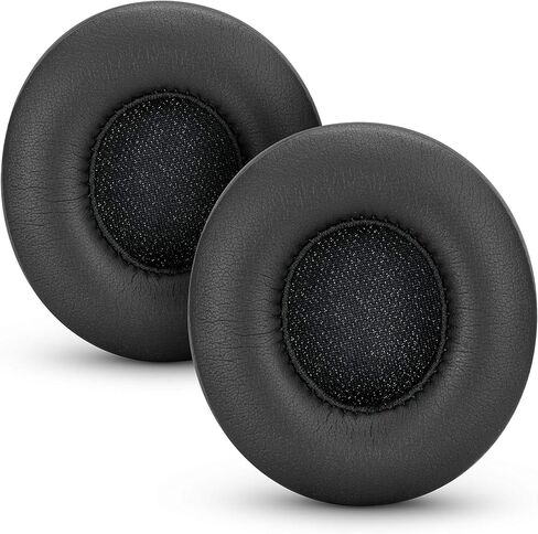 Brainwavz Earpads for Beats Solo 2 & 3 Headphones, Upgraded Replacement Pads with Memory Foam & Leather, Easy to Install, Black in Saudi Arabia