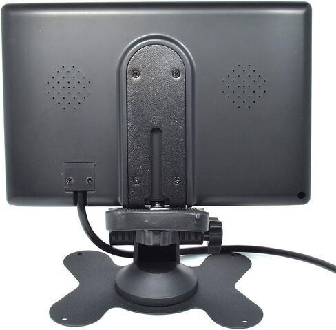 7 Inch Tft-lcd Car Monitor 2 Video Input Car Rearview Headrest Monitor DVD VCR Monitor with Remote and Stand & Support Rotating the Screen 800480rgb 8pin Connect in Saudi Arabia