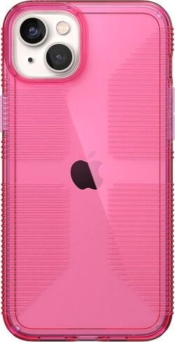 حافظة Speck iPhone 15 Plus - مصممة لـ MagSafe، مقبض حماية من السقوط - لهاتف iPhone 15 Plus وiPhone 14 Plus - حافظة هاتف ناعمة الملمس 6.7 بوصة - قبضة Presidio2 أسود/أسود/أبيض in Saudi Arabia