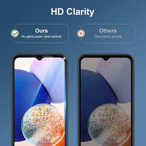 واقي شاشة GiiYoon-3 PACK لهاتف Samsung Galaxy A15 من الزجاج المقسى [تغطية كاملة عالية الدقة] [سهلة التركيب] [مقاوم للخدش] [صلابة 9H] طبقة واقية in Kuwait