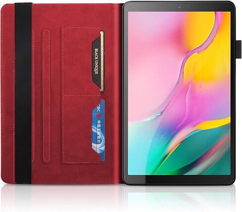 Samsung Galaxy Tab A 8.4 inch 2020 Case SM-T307 PU Leather Folio Stand Cover Lightweight Flip Wallet Case Shell with Pencil Holder Card Pocket for Galaxy Tab A 8.4 Tablet 2020 - Turquoise in Saudi Arabia