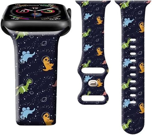 حزام متوافق مع iWatch Band 38 مم 40 مم 41 مم للنساء، حزام بديل لأساور المعصم من السيليكون لـ iWatch Ultra 2/Ultra/SE 2/ SE/Series 9/8/7/6/5/4/3/2/1 in Saudi Arabia