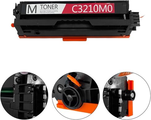 خراطيش حبر C3210K0 C3210C0 C3210M0 C3210Y0 (4 عبوات، 1BK/1C/1M/1Y) بديلة لـ Lexmark C3224dw C3326dw C3426dw MC3224dwe MC3224i MC3326adwe MC3326i MC3426adw MC3426 أنا (بدون رقاقة) in Kuwait