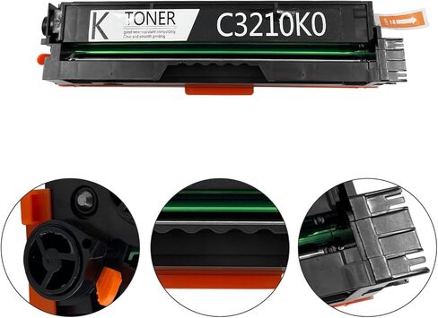 خراطيش حبر C3210K0 C3210C0 C3210M0 C3210Y0 (4 عبوات، 1BK/1C/1M/1Y) بديلة لـ Lexmark C3224dw C3326dw C3426dw MC3224dwe MC3224i MC3326adwe MC3326i MC3426adw MC3426 أنا (بدون رقاقة) in Kuwait