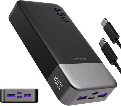 JUOVI Portable Charger 45W 20000mAh Fasting Charging Power Bank in Saudi Arabia