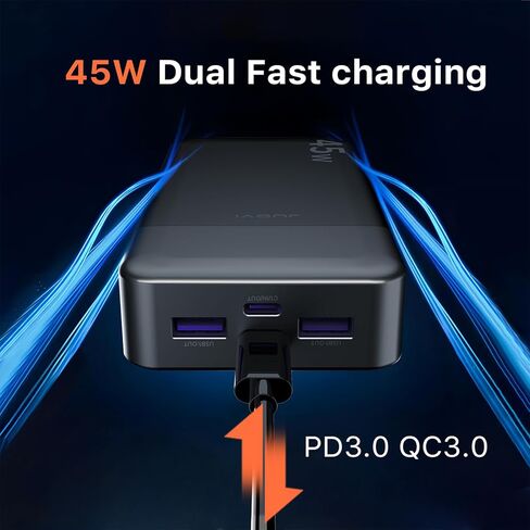 JUOVI Portable Charger 45W 20000mAh Fasting Charging Power Bank in Saudi Arabia