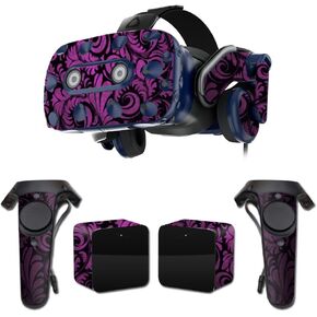MightySkins Skin Compatible with HTC Vive Pro VR Headset - Purple Style | Protective, Durable, and Unique Vinyl Decal wrap Cover | Easy to Apply, Remove, and Change Styles | Made in The USA