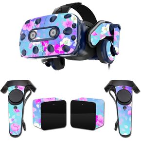 MightySkins Skin Compatible with HTC Vive Pro VR Headset - in Bloom | Protective, Durable, and Unique Vinyl Decal wrap Cover | Easy to Apply, Remove, and Change Styles | Made in The USA