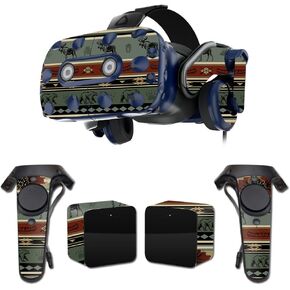 MightySkins Skin Compatible with HTC Vive Pro VR Headset - Cabin Stripes | Protective, Durable, and Unique Vinyl Decal wrap Cover | Easy to Apply, Remove, and Change Styles | Made in The USA