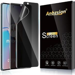 [2 Pack for Motorola Edge (2023) Privacy Screen Protector, Anti-Spy 9H Hardness Anti-Scratch Bubble Free
