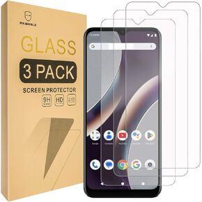 Mr.Shield Screen Protector compatible with BLU G53 [Tempered Glass] [3-PACK] [Japan Glass with 9H Hardness]