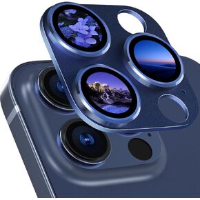 imluckies for iPhone 15 Pro/iPhone 15 Pro Max Camera Lens Protector, Alloy Metal 9H Tempered Glass Camera Screen Cover [Anti-Scratch], Strong Adhesion Full Coverage Protection 2023, Gold