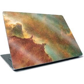 MightySkins Glossy Glitter Skin Compatible With Microsoft Surface Laptop 3 13.5" (2019) - Space Smoke | Protective, Durable High-Gloss Glitter Finish | Easy to Apply and Change Style | Made in The USA