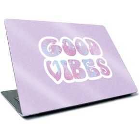 MightySkins Glossy Glitter Skin Compatible with Microsoft Surface Laptop 3 13.5" (2019) - Good Vibes | Protective, Durable High-Gloss Glitter Finish | Easy to Apply and Change Style | Made in The USA