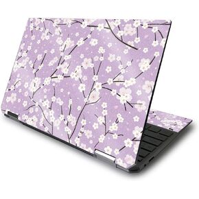 MightySkins Glossy Glitter Skin Compatible with HP Spectre x360 13.3" Gem-Cut (2020) - Sakura Purple | Protective, Durable High-Gloss Glitter Finish | Easy to Apply and Change Style | Made in The USA