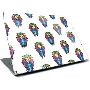 MightySkins Glossy Glitter Skin Compatible with Microsoft Surface Laptop 3 13.5" (2019) - Rainbow Lion | Protective, Durable High-Gloss Glitter Finish | Easy to Apply | Made in The USA