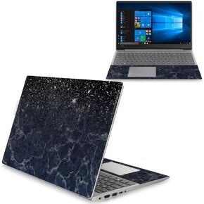 MightySkins Skin Compatible with Lenovo Ideapad 330S 15" (2018) - Dark Shimmer Marble | Protective, Durable, and Unique Vinyl Decal wrap Cover | Easy to Apply and Change Style | Made in The USA