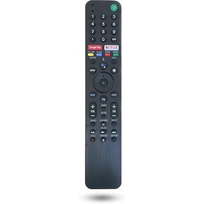 RMF-TX500U Replacement Remote Control for Sony TV XBR-55A8H XBR-43X800H XBR-49X800H XBR-65X90CH XBR-65X800H XBR-55A8H XBR-55X800H XBR-55X900H XBR-55X950H KD-75X75CH KD-75X750H (No Voice Function)