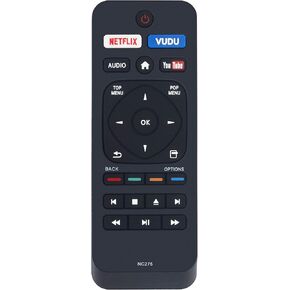 NC275UH NC275 Replaced Remote fit for Philips Blu-ray Disc DVD Player BDP2501 BDP2501/F7 BDP2501/F7A BDP7303/F7 BDP2501/F7A BDP2501/F8 BDP2501/F8B Sub Remote NC278UL NC278 NC458 NC290 NC458UL NC290UL