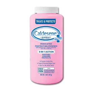 Caldesene Baby Cornstarch Powder With Zinc Oxide 5 oz (Pack of 12)
