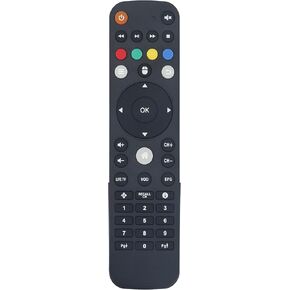 Replaced Remote Control Compatible with Buzztv IPTV Set Top Box XPL1000 XPL1900 XPL2000 XPL1500 XPL3000