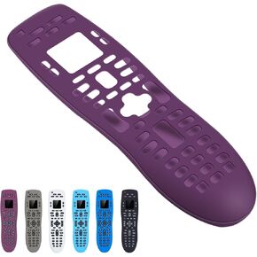 Silicone Case for Logitech Harmony 650,700, 665, Anti- Dust and Anti-Drop Silicone Protective Case Cover for Logitech Harmony 650,700, 665 Remote Controller(Black)