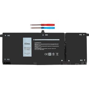 H5CKD Laptop Battery for Dell Inspiron 5300 5301 5401 5402 5400 5406 7405 2-in-1, Inspiron 7300 7306 7500 7506 2-in-1 Silver Edition 07T8CD 7T8CD 0TXD03 TXD03 09077G 9077G Series[15V 53Wh]