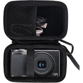 Hard EVA Carrying Case Compatible with Ricoh GR IIIx/GR III/GR II/GR Digital Camera Case (black)