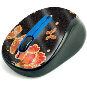 MightySkins Glossy Glitter Skin for Logitech M325 Wireless Mouse - Flower Dream | Protective, Durable High-Gloss Glitter Finish | Easy to Apply, Remove, and Change Styles | Made in The USA