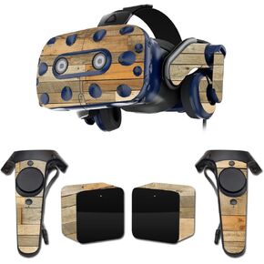 MightySkins Skin Compatible with HTC Vive Pro VR Headset - Reclaimed Wood | Protective, Durable, and Unique Vinyl Decal wrap Cover | Easy to Apply, Remove, and Change Styles | Made in The USA