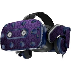 MightySkins Skin Compatible with HTC Vive Pro VR Headset - Antique Purple | Protective, Durable, and Unique Vinyl Decal wrap Cover | Easy to Apply, Remove, and Change Styles | Made in The USA