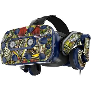 MightySkins Skin Compatible with HTC Vive Pro VR Headset - Fish Puzzle | Protective, Durable, and Unique Vinyl Decal wrap Cover | Easy to Apply, Remove, and Change Styles | Made in The USA