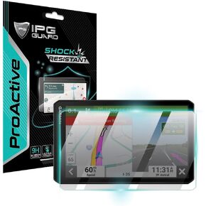 IPG ProActive for Garmin RV 795 7" RV GPS Navigator Display 9H Hardness Screen Protector Nano Ceramic Film Ultra Responsive High Clarity Anti Scratch Smudge & Shock Proof for rv795