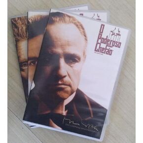 DVD O Poderoso Chefão [ The Godfather Trilogy Collection Coppola Restoration ] [Audio and Subtitles in English + Brazilian Portuguese] [Brazilian Edition Region 4]