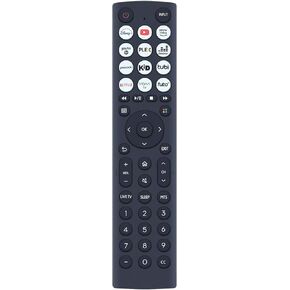 ERF2B36H Remote Control Replacement for HISENSE Smart TV EN2D36H 32A45GV 32A35HUV 40A45GV 40A35HUV 43A6GV 43A45GV 43A35HUV 50A6GV 55A6GV 65A6GV EN2B36H ERF2D36H ERF2M36H ERF2I36H ERF2J36H ERF2R36H