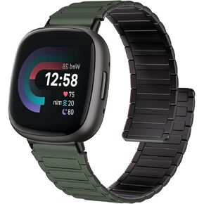 Magnetic watchband Compatible with Fitbit Sense/Versa 3 / Versa 4 / Sense 2