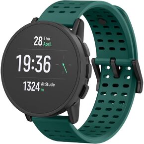 Watch Band for Suunto 9 Peak Pro/9 Peak/5 Peak/Race/Vertical, 22mm Silicone QuickFit Replacement Bands for Garmin Venu 3/Venu 2/Vivoactive 4/Forerunner 265/Forerunner 255